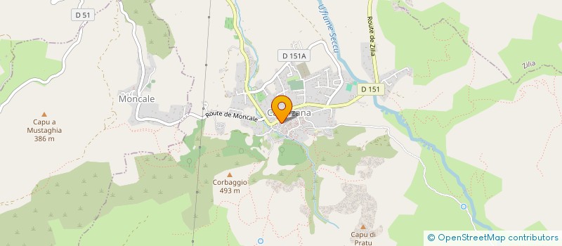 localisation de l'entreprise SCI A CUSTODIA à CALENZANA