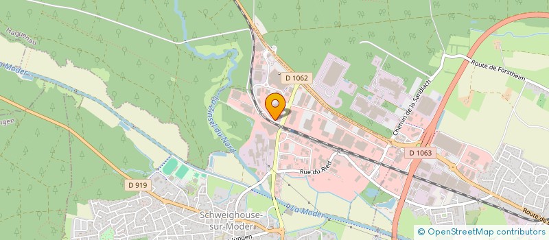 localisation de l'entreprise SCI A-D  SCHWEIGHOUSE-SUR-MODER