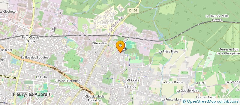 localisation de l'entreprise SCI A.D.A.B à SEMOY