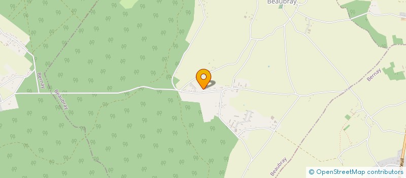 localisation de l'entreprise SCI A.D.C  BEAUBRAY