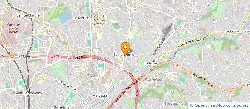 localisation de l'entreprise SCI A.D.D. à MARSEILLE 13EME
