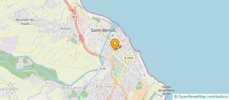 localisation de l'entreprise SCI A.D.E.J.S. à SAINT-BENOIT