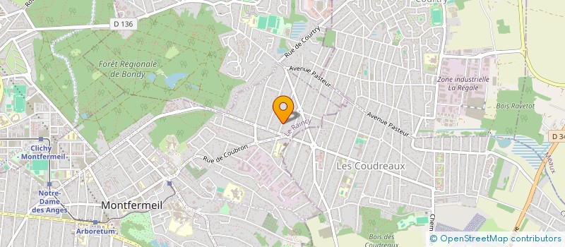 localisation de l'entreprise SCI A.D.E.S. à MONTFERMEIL