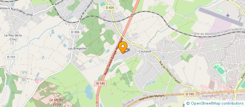 localisation de l'entreprise SCI A.D.G.P. à DOMERAT