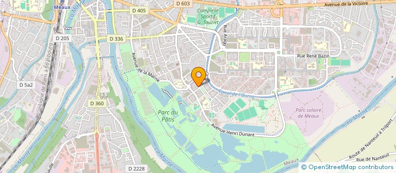 localisation de l'entreprise SCI A.D INVESTISSEMENTS à MEAUX