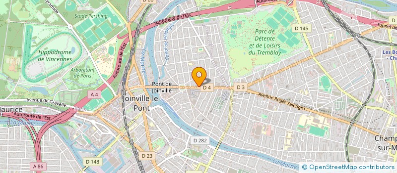 localisation de l'entreprise SCI A.D.J. IMMOBILIER à JOINVILLE-LE-PONT