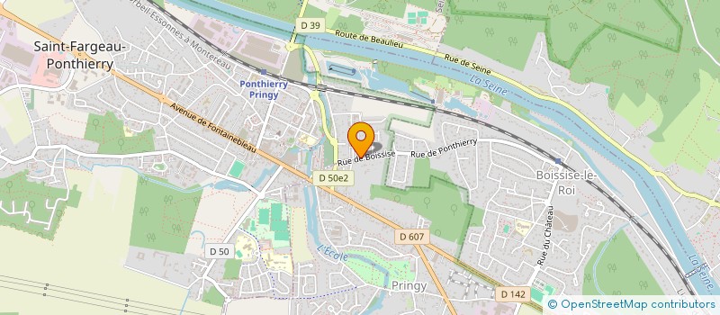 localisation de l'entreprise SCI A.D.J.R.C  SAINT-FARGEAU-PONTHIERRY