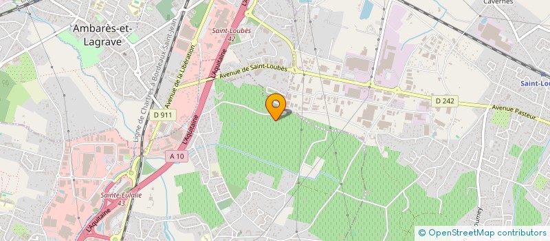 localisation de l'entreprise SCI A.D.L. à SAINTE-EULALIE