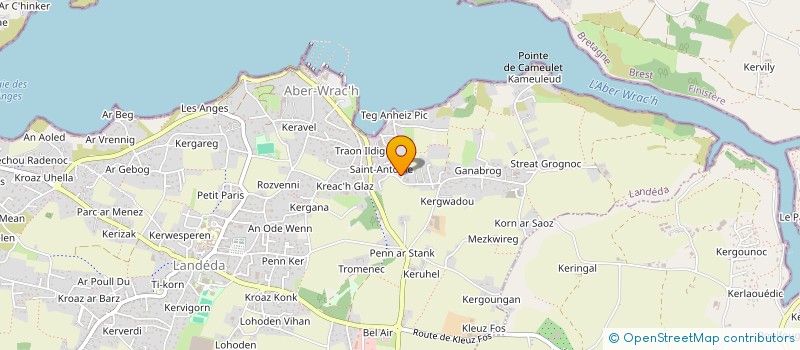 localisation de l'entreprise SCI A.D.M.I.S.Y  LANDEDA