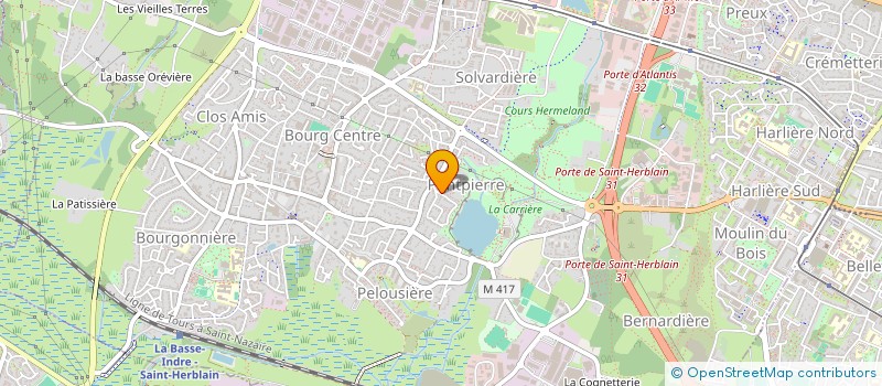 localisation de l'entreprise SCI A.D.M.V  SAINT-HERBLAIN