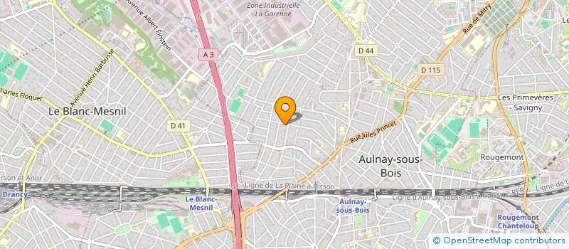 localisation de l'entreprise SCI A.D.N. à AULNAY-SOUS-BOIS