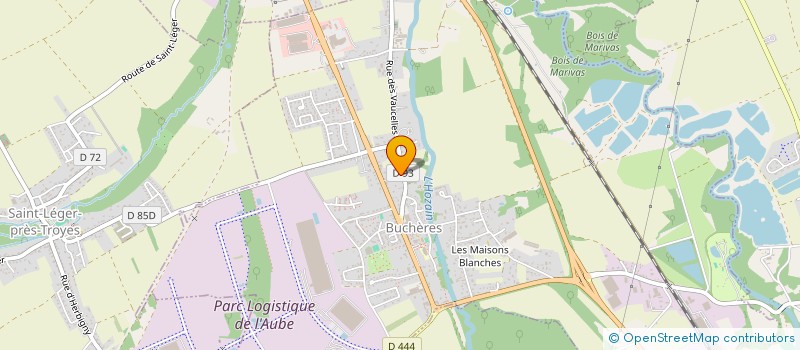 localisation de l'entreprise SCI A.D.N.  SAINT-LEGER-PRES-TROYES