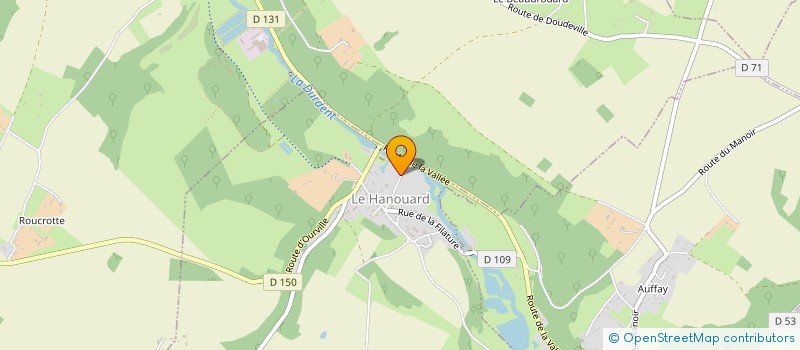 localisation de l'entreprise SCI A.D.P  LE HANOUARD