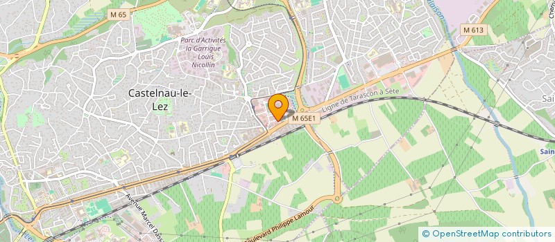 localisation de l'entreprise SCI A.D.R.  MAUGUIO