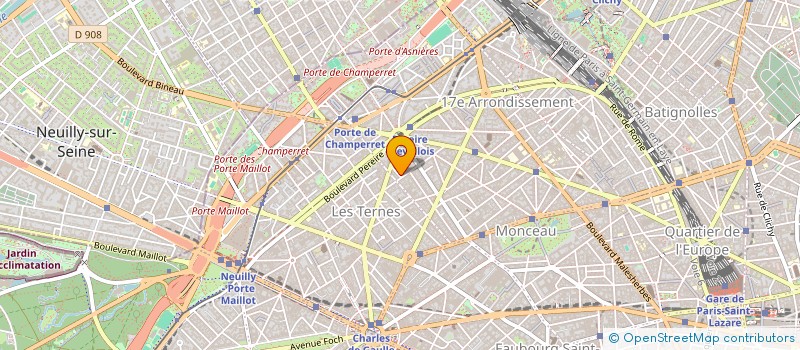 localisation de l'entreprise SCI A.D.S.  PARIS