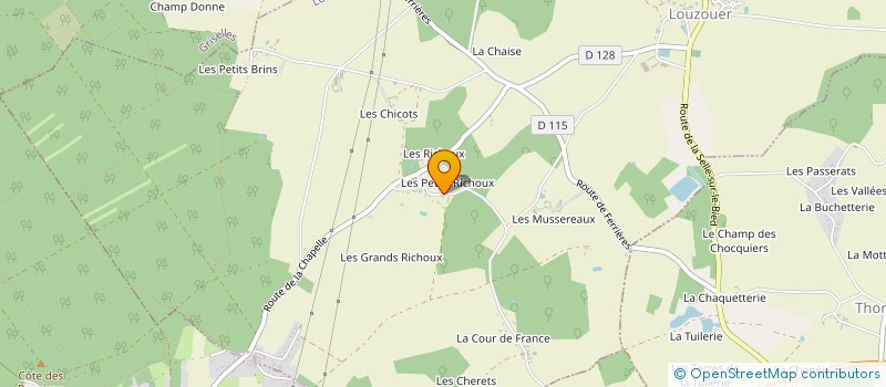 localisation de l'entreprise SCI A&E à FERRIERES-EN-GATINAIS