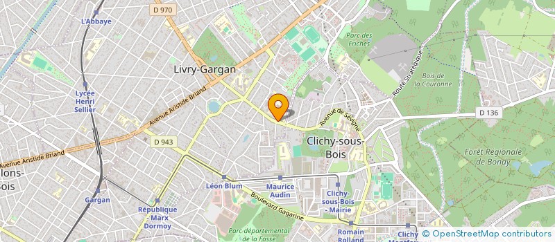 localisation de l'entreprise SCI A.E à LIVRY-GARGAN