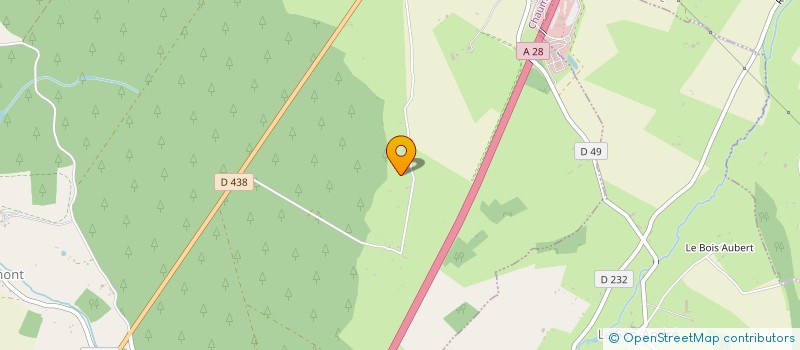 localisation de l'entreprise SCI A.E.J. à CHAUMONT