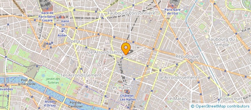 localisation de l'entreprise SCI A.E.L. II  PARIS