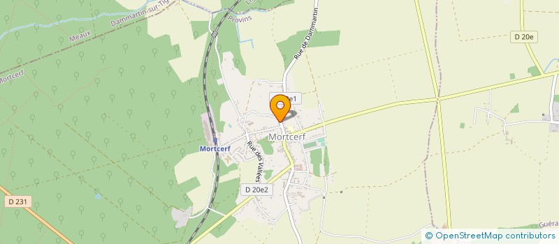 localisation de l'entreprise SCI A. ELLE  MORTCERF