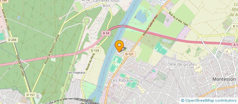 localisation de l'entreprise SCI A ET N BENATTAR  MONTESSON