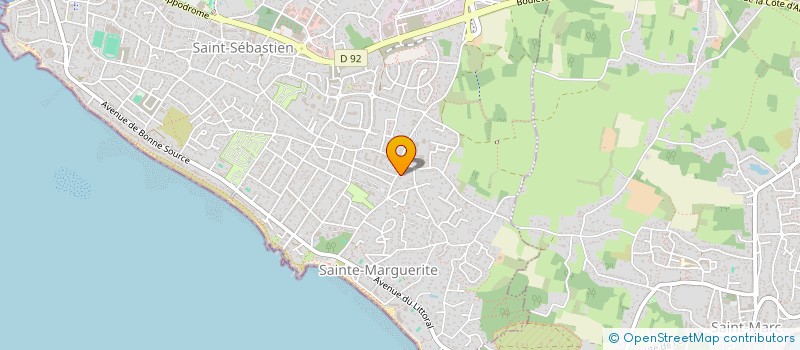 localisation de l'entreprise SCI A&F  CLISSON