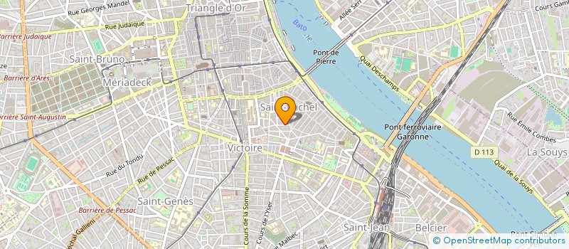 localisation de l'entreprise SCI A.F.A. DIESE  BORDEAUX