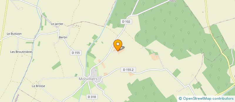 localisation de l'entreprise SCI A.F.D. à MORVILLIERS
