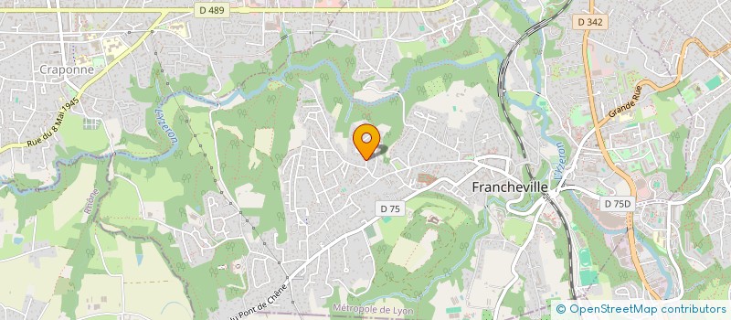 localisation de l'entreprise SCI A.F.D  FRANCHEVILLE