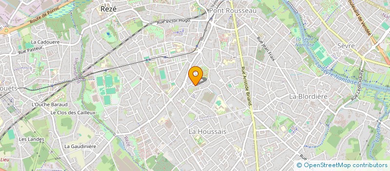 localisation de l'entreprise SCI A F E  REZE