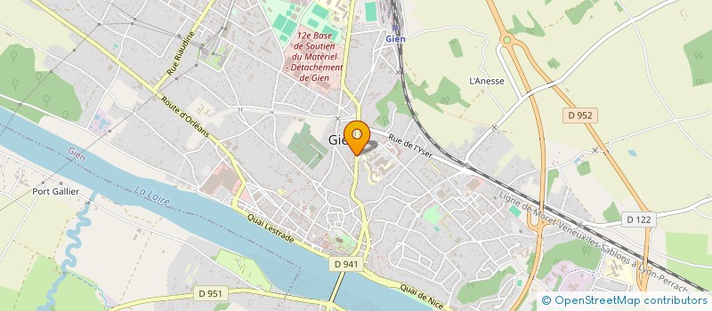 localisation de l'entreprise SCI A.F.F.A. à GIEN