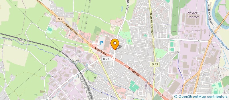 localisation de l'entreprise SCI A.F.G. HUMAN SERVICES SAINT-MARTIN-LESTRA  MABLY