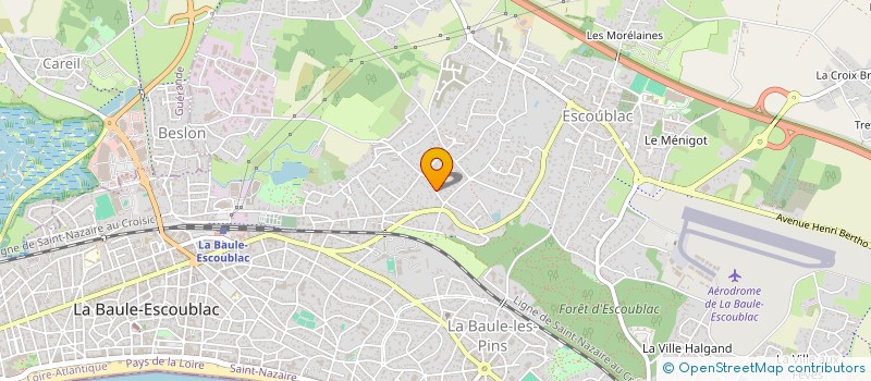 localisation de l'entreprise SCI A.F.M  LA BAULE-ESCOUBLAC