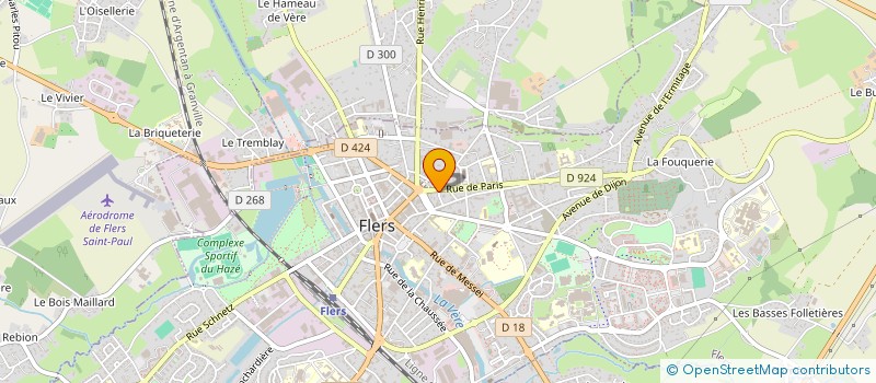 localisation de l'entreprise SCI A.F.S. à FLERS