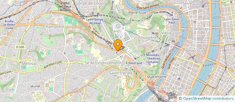 localisation de l'entreprise SCI A. FRANCE N9  LYON