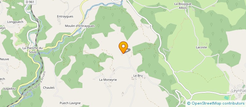 localisation de l'entreprise SCI A.G.2F à MAURS