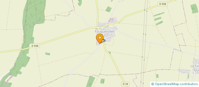 localisation de l'entreprise SCI A&G  FOUQUEROLLES