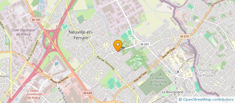 localisation de l'entreprise SCI A G F R à NEUVILLE-EN-FERRAIN