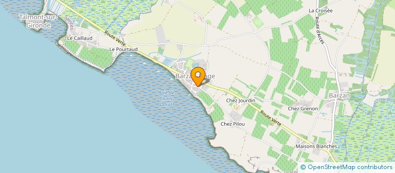 localisation de l'entreprise SCI A.G.I.  SEMUSSAC