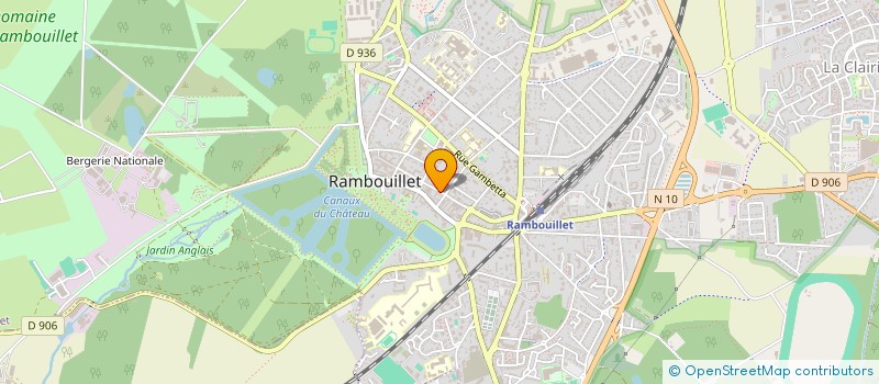 localisation de l'entreprise SCI  A.G.I.D ACQUISITION ET GESTION IMMOBILIERE DUSSOULIER  RAMBOUILLET