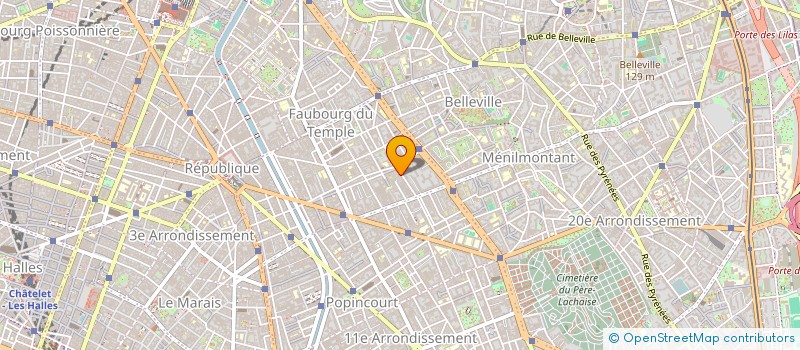 localisation de l'entreprise SCI  A.G.L  PARIS