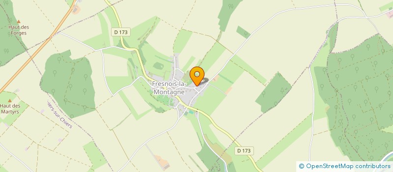 localisation de l'entreprise SCI A.G.P.L.  FRESNOIS-LA-MONTAGNE