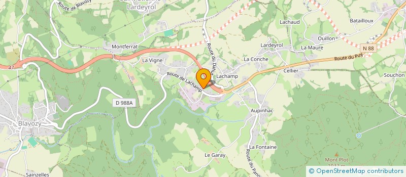 localisation de l'entreprise SCI A&G PATRIMOINE  SAINT-PIERRE-EYNAC