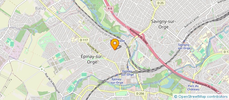 localisation de l'entreprise SCI A & H  EPINAY-SUR-ORGE