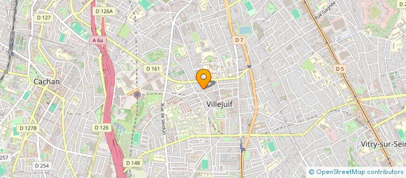 localisation de l'entreprise SCI A.H.L. à VILLEJUIF