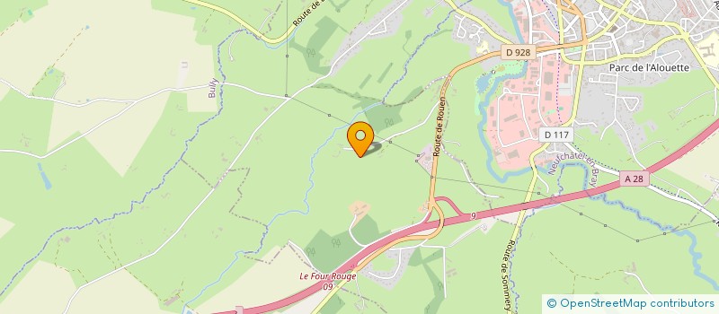 localisation de l'entreprise SCI A.I.A  QUIEVRECOURT