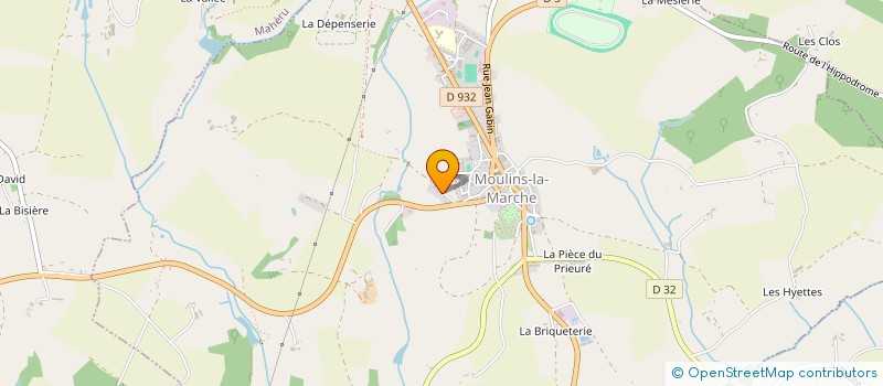 localisation de l'entreprise SCI A I M à MOULINS-LA-MARCHE