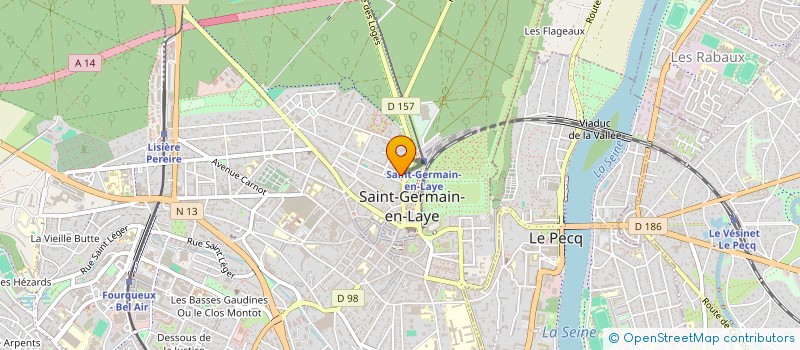 localisation de l'entreprise SCI  A.I.M.C.E  SAINT-GERMAIN-EN-LAYE