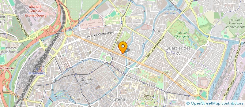 localisation de l'entreprise SCI A.J. à STRASBOURG