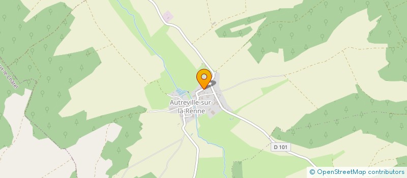 localisation de l'entreprise SCI A.J. à AUTREVILLE-SUR-LA-RENNE